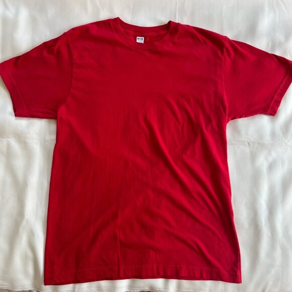 APPLE STORE Shirt Unisex Women's Red Mac Employee Short Sleeve Tee Blank M 2001 - Picture 11 of 12